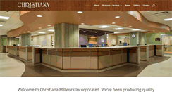 Desktop Screenshot of christianamillwork.com